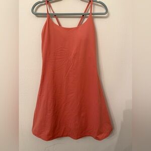 HALARA Coral Spaghetti Strap athletic dress